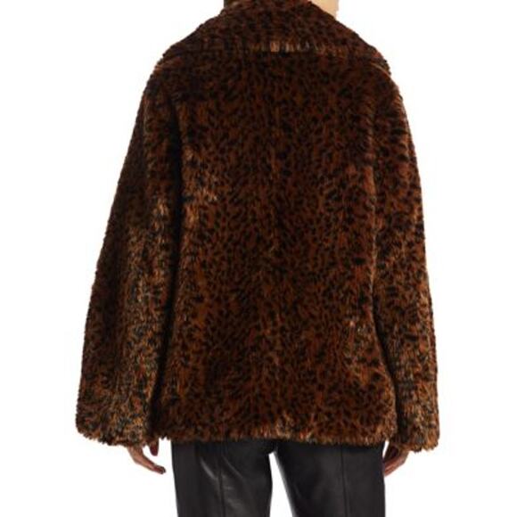Joie Kisha Leopard Print Faux-Fur Jacket – Size XS - Picture 11 of 11